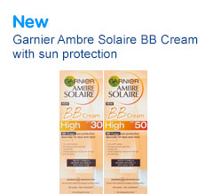 New Garnier Ambre Solaire BB Cream with sun protection